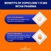 benefits of Zopiclone 7.5 mg