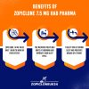 benefits of zopiclone 7.5 mg