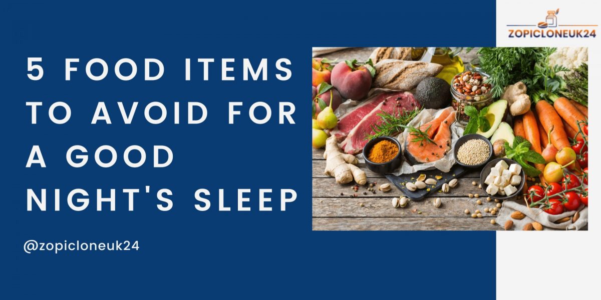 5 Food Items to Avoid for a Good Night’s Sleep